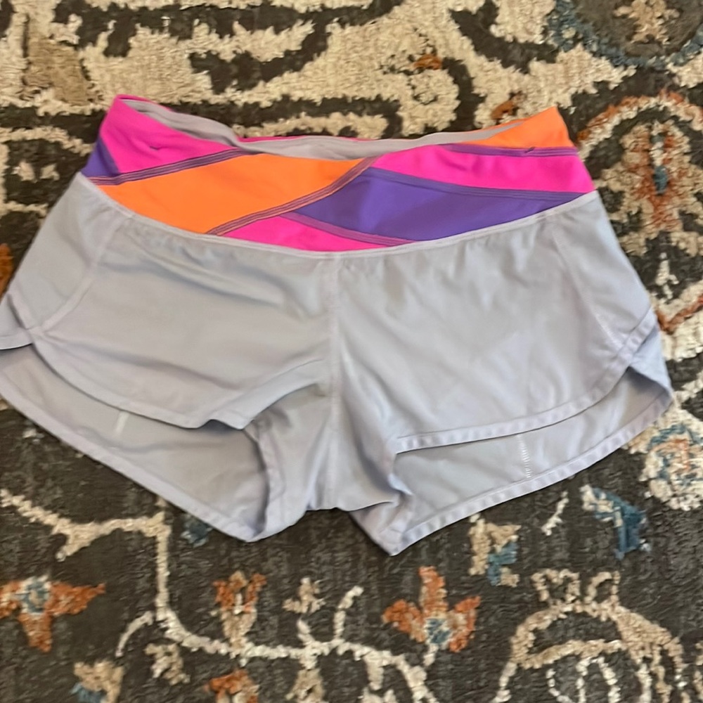 lulu lemon light purple speed ups